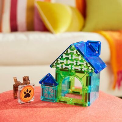 MAGNA TILES Dog House 13 Piece Magnetic Set