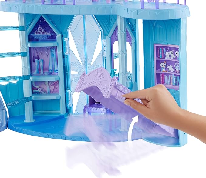 Disney Frozen Elsa Ice Castle Playset with Olaf Figure Disney Frozen Elsa Ice Castle Playset with Olaf Figure