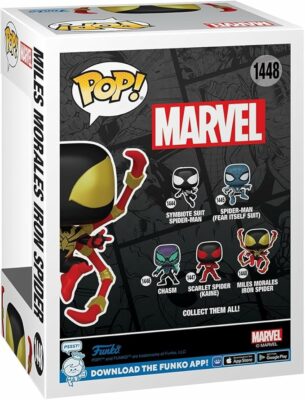 Funko POP Marvel Spider Man Comics Miles Morales Iron Spider