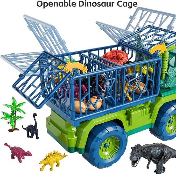 Dinosaur Truck Toys for Kids Jurassic Play Set Dinosaur Truck Toys for Kids Jurassic Play Set