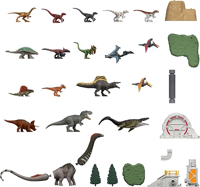 Jurassic World Rebirth Advent Calender Toy Surprise Jurassic World Rebirth Advent Calender Toy Surprise
