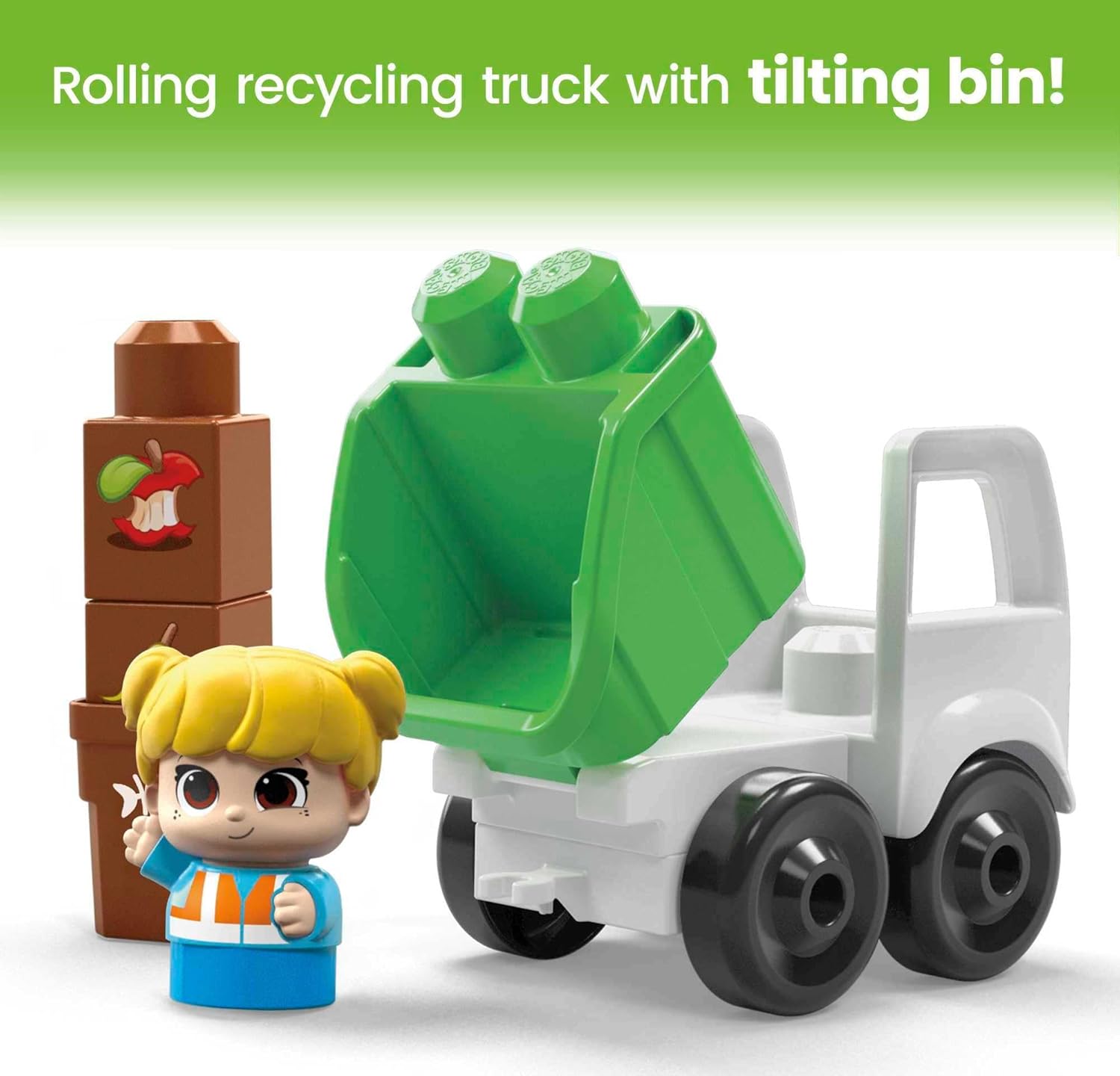Mega BLOKS Recycle Squad with 15 Pieces Mega BLOKS Recycle Squad with 15 Pieces