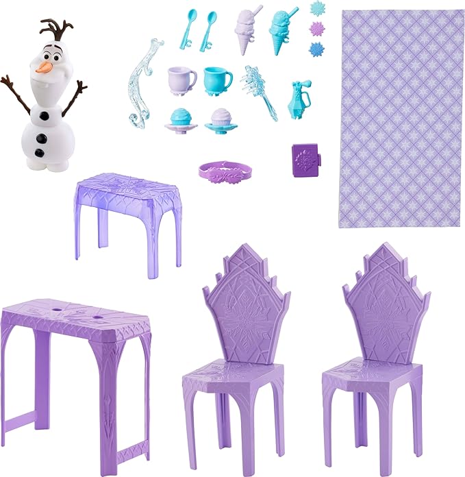Disney Frozen Elsa Ice Castle Playset with Olaf Figure Disney Frozen Elsa Ice Castle Playset with Olaf Figure
