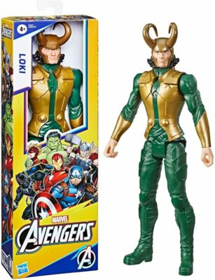 Avengers Marvel Titan Hero Series Blast Gear Loki Action Figure