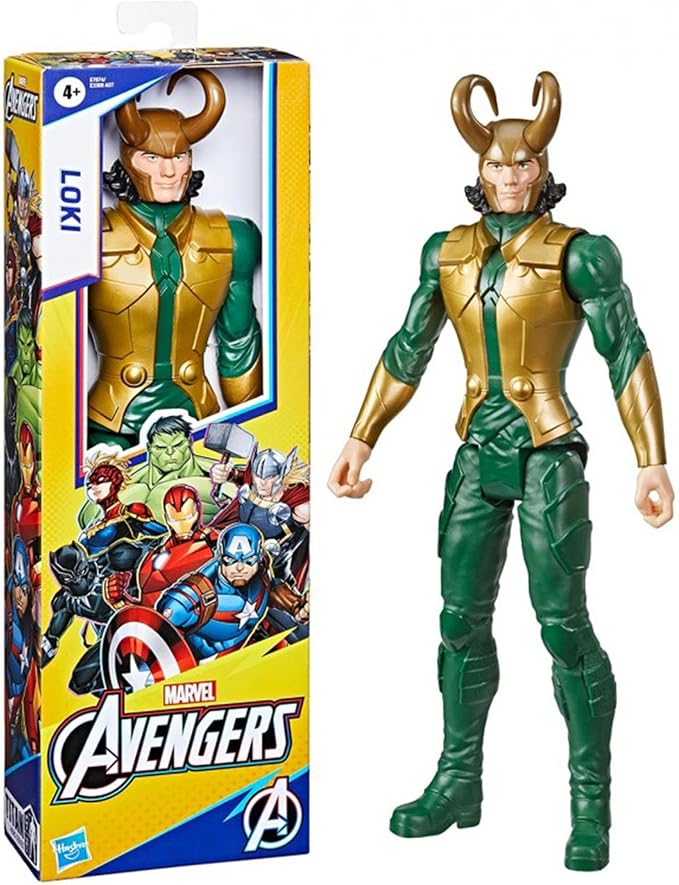 Avengers Marvel Titan Hero Series Blast Gear Loki Action Figure Avengers Marvel Titan Hero Series Blast Gear Loki Action Figure