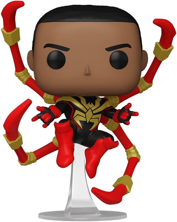 Funko POP Marvel Spider Man Comics Miles Morales Iron Spider Funko POP Marvel Spider Man Comics Miles Morales Iron Spider