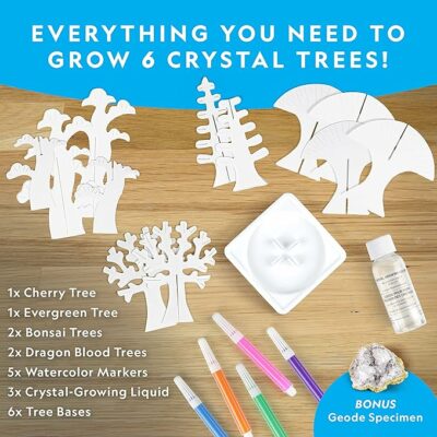 National Geographic Craft Kits for Kids Crystal Growing Kit