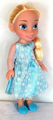 Frozen Elsa Toddler Doll Blue