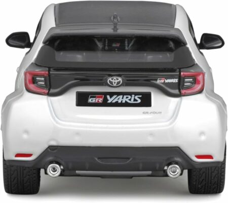 Maisto 2021 Toyota GR Yaris White Model Car