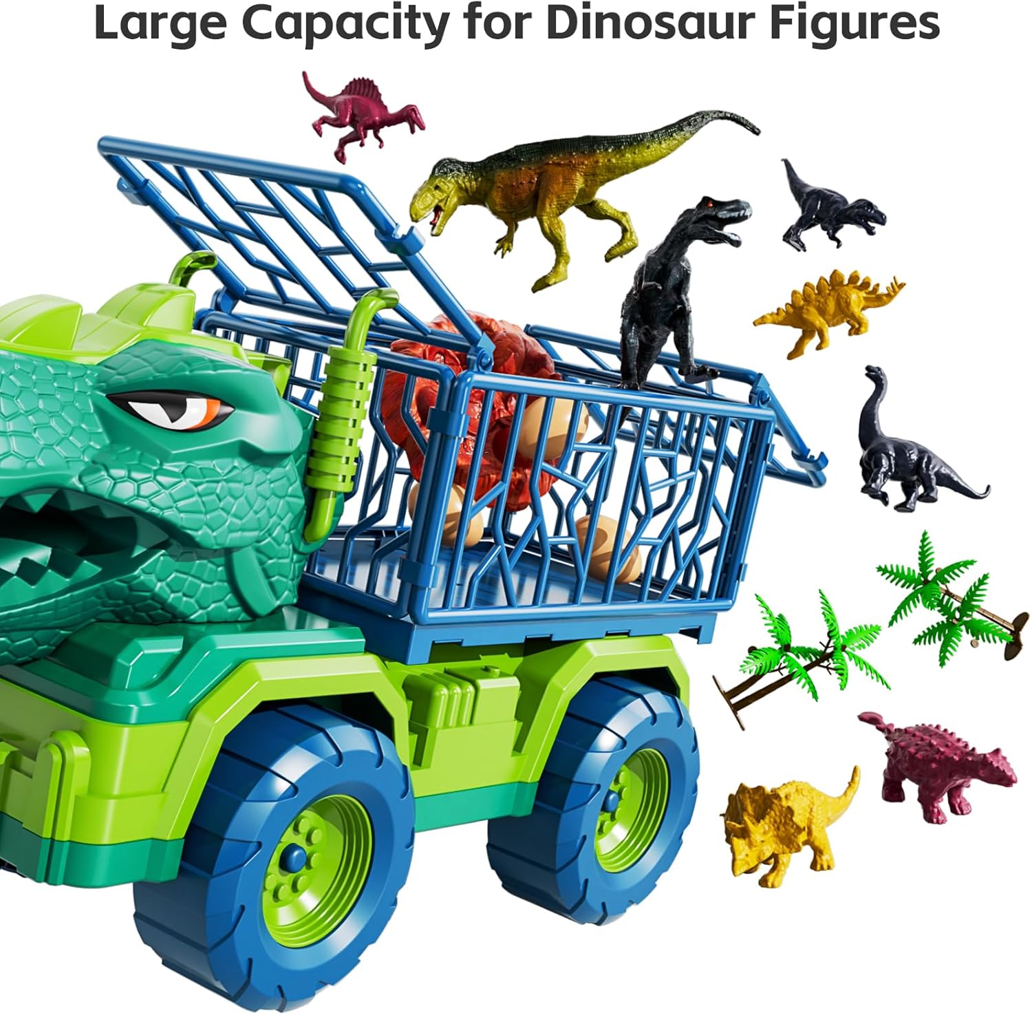 Dinosaur Truck Toys for Kids Jurassic Play Set Dinosaur Truck Toys for Kids Jurassic Play Set