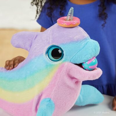 FurReal Wavy The Narwhal Interactive Animatronic Plush Toy