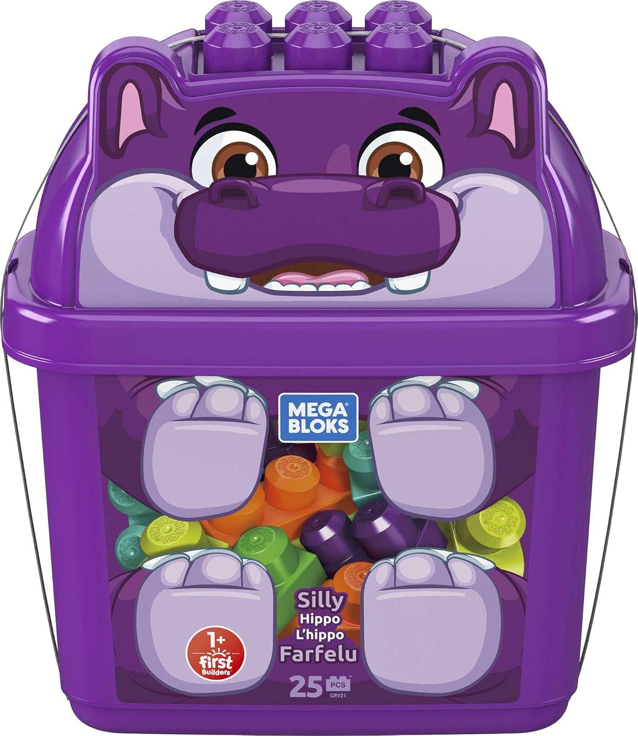 Mega Bloks First Builders Silly Hippo Grv21 Mega Bloks First Builders Silly Hippo Grv21