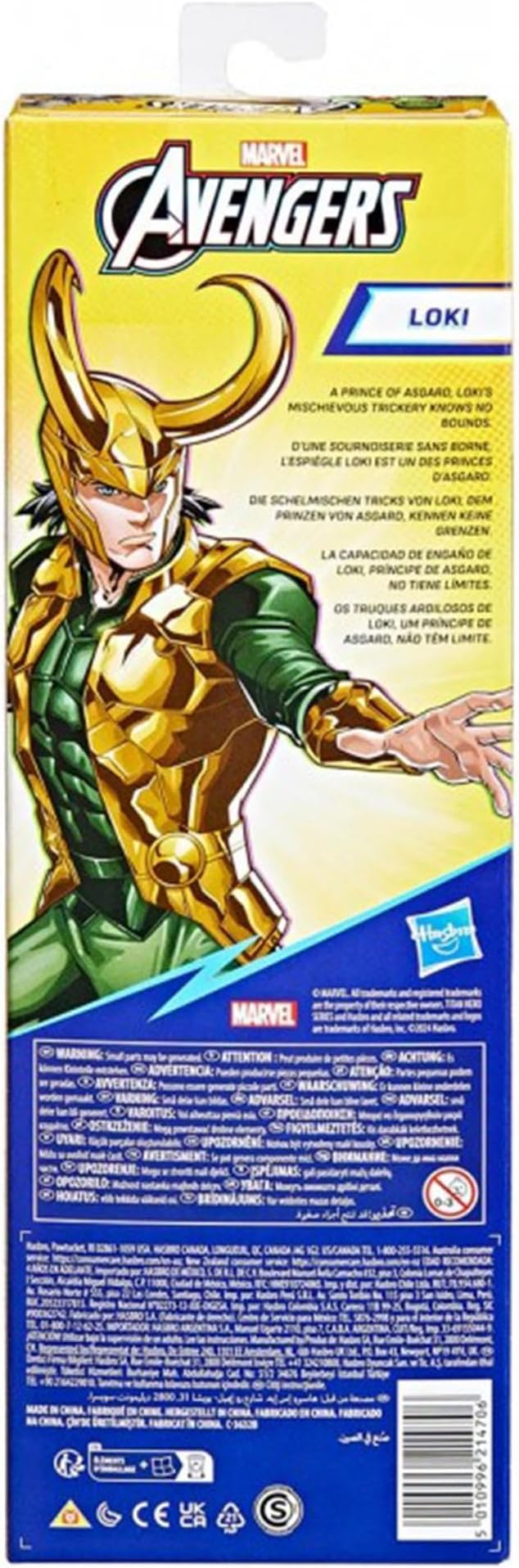Avengers Marvel Titan Hero Series Blast Gear Loki Action Figure Avengers Marvel Titan Hero Series Blast Gear Loki Action Figure