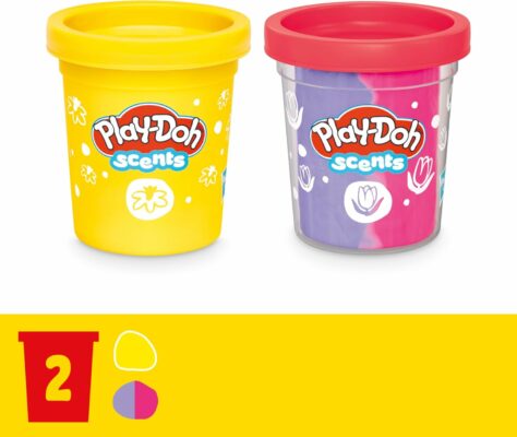 Play-Doh Tulips & Daffodils Flower Toy Kids Arts & Crafts Kit