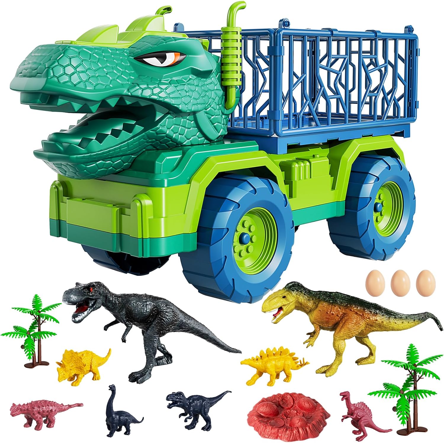 Dinosaur Truck Toys for Kids Jurassic Play Set Dinosaur Truck Toys for Kids Jurassic Play Set