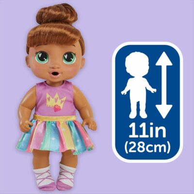Baby Alive Super Brown Hair Dress Up Baby Doll Playset