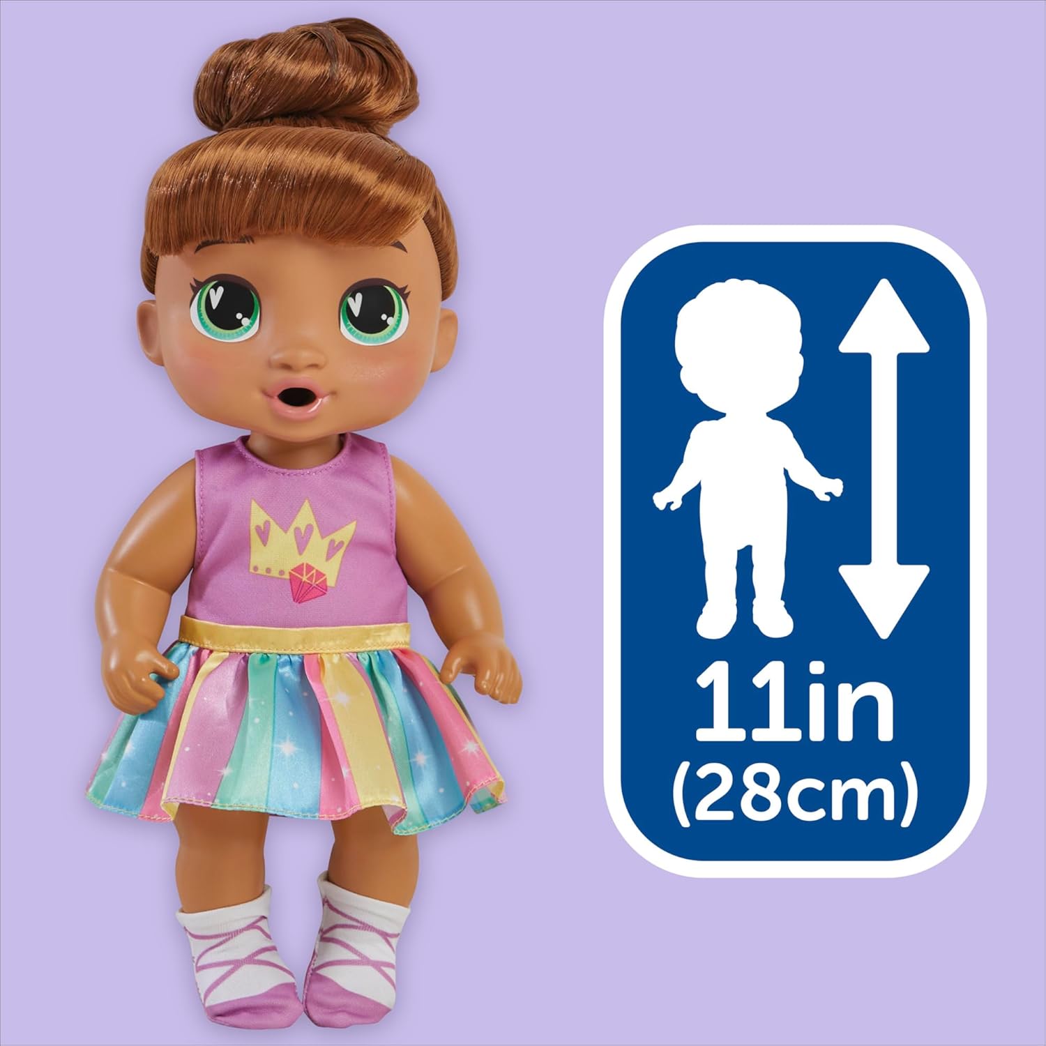 Baby Alive Super Brown Hair Dress Up Baby Doll Playset Baby Alive Super Brown Hair Dress Up Baby Doll Playset