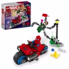 LEGO Marvel Motorcycle Chase Spider Man vs Doc Ock Buildable Toy