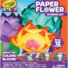 Crayola Paper Flower Science Kit Color Changing Flowers Gift