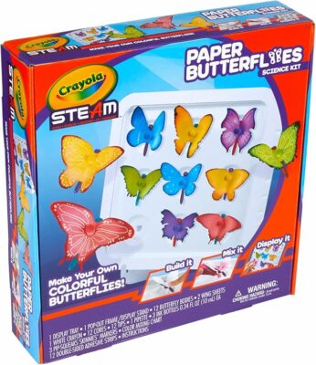 Crayola Paper Butterfly Science Kit STEAM Toy