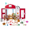 Barbie Horse Barn Playset with 25+ Feeding & Grooming Accessories