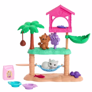 Barbie World Pet Paradise Kitty Playset