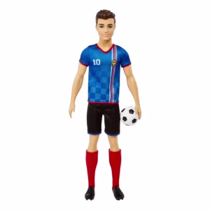 Barbie Ken Soccer Doll Cropped Hair