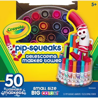 Crayola Pip Squeaks Marker Tower Assorted Colors
