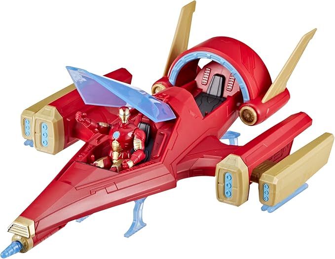 Avengers Mravel Iron Man Repulsor Blast Battle Jet Action Figure