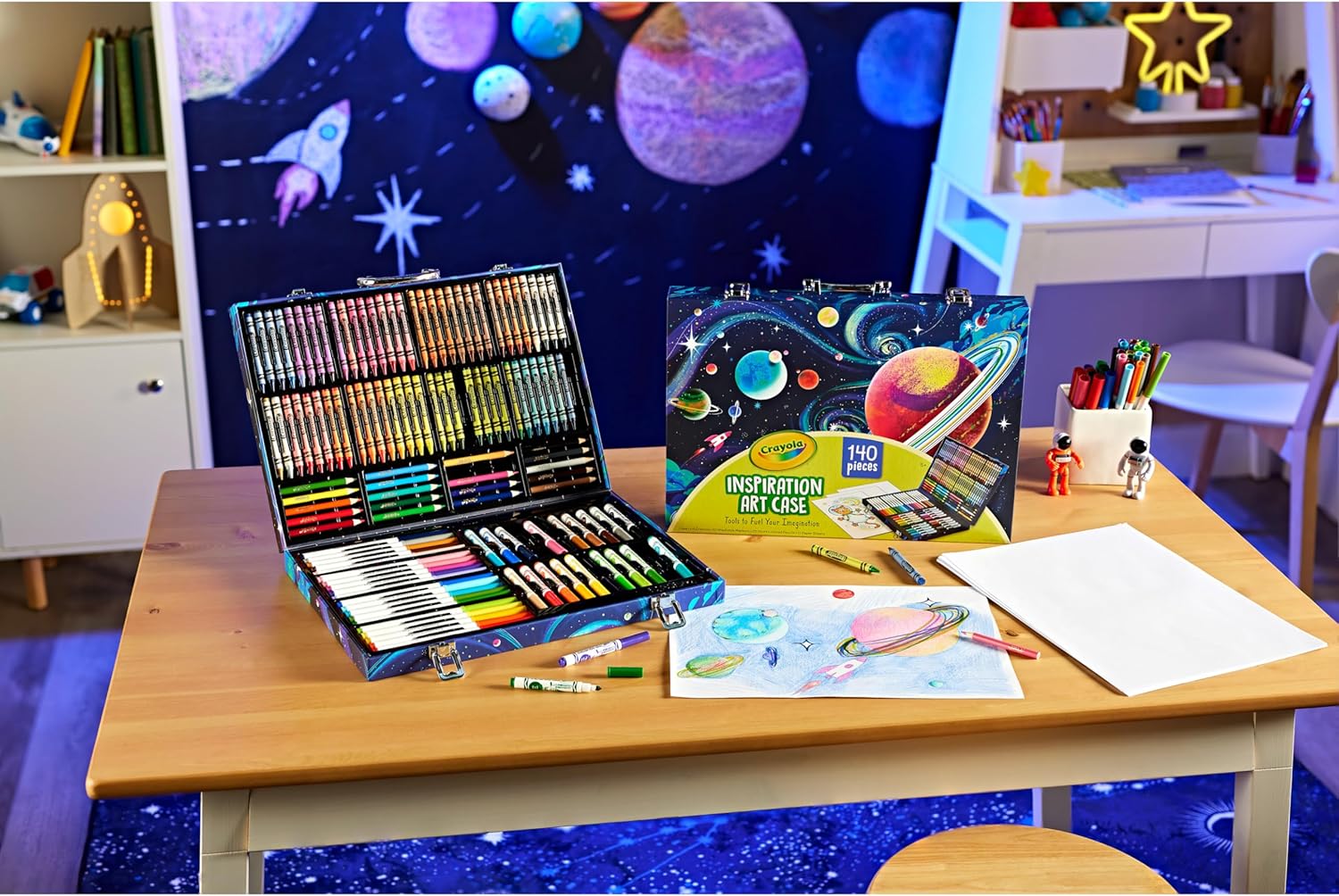 Crayola Inspiration Art Case Space Coloring Set Crayola Inspiration Art Case Space Coloring Set