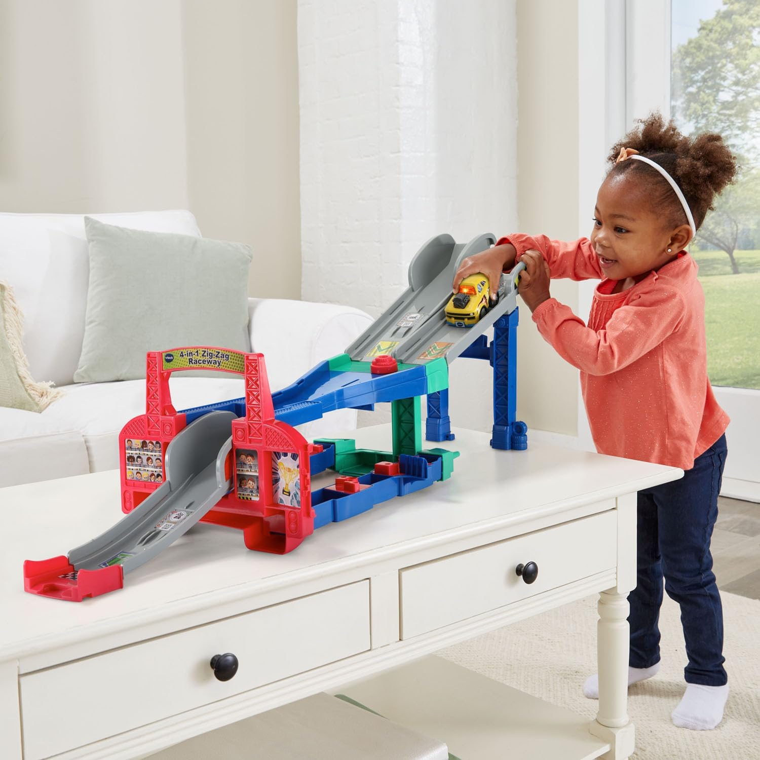 VTech Go! Go! Smart Wheels 4 in 1 Zig-Zag Raceway VTech Go! Go! Smart Wheels 4 in 1 Zig-Zag Raceway