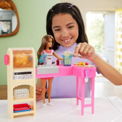 Barbie and Teresa Recipe for Friendship Teresa Doll & Kitchen Playset