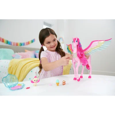 Barbie A Touch of Magic Pink Pegasus with Puppy