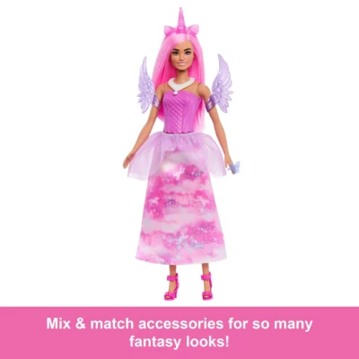 Barbie Advent Calendar with Fashion Doll & 24 Surprise Toy Accessories