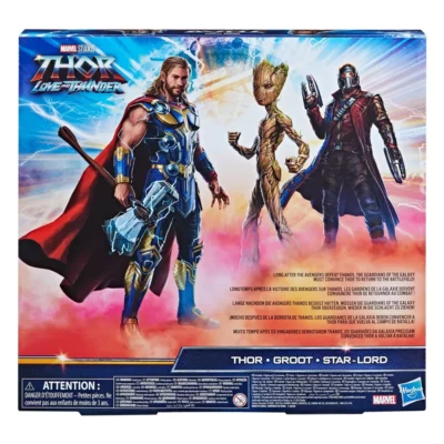 Marvel Avengers Titan Hero Series Thor Groot Star Lord Action Figures