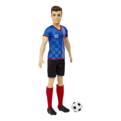Barbie Ken Soccer Doll Cropped Hair