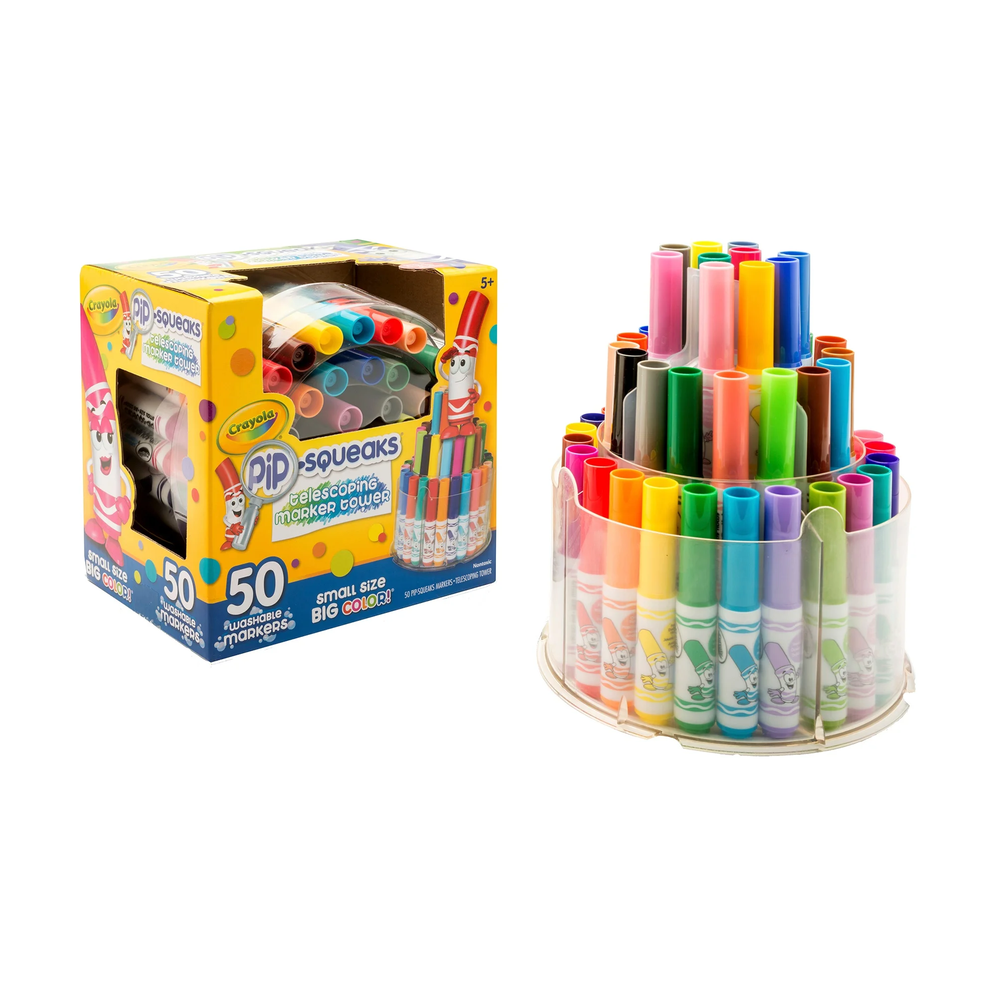 Crayola Pip Squeaks Marker Tower Assorted Colors Crayola Pip Squeaks Marker Tower Assorted Colors