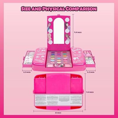 Barbie Beauty Vanity Set with Light Up Mirror