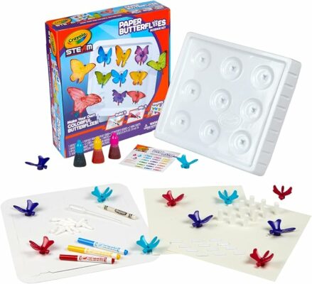 Crayola Paper Butterfly Science Kit STEAM Toy