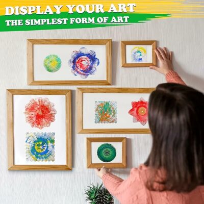 Arts and Crafts for Kids Paint Spin Art Machine Kit