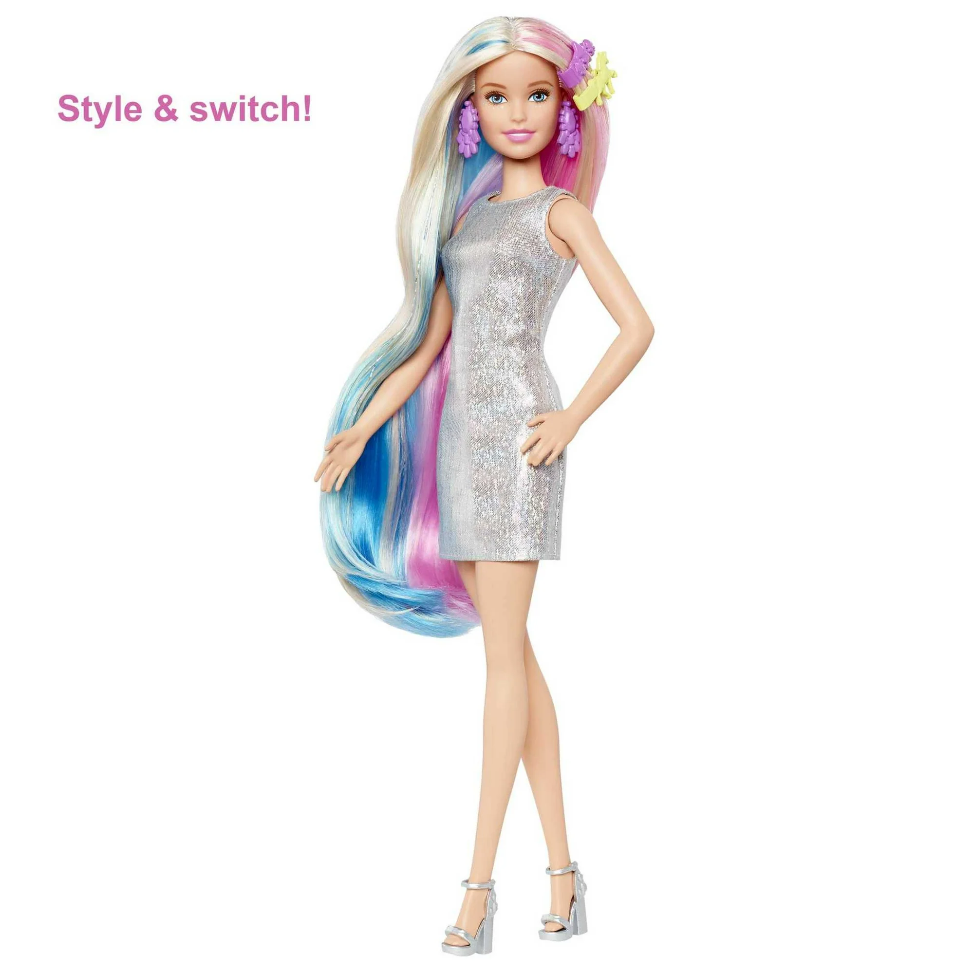 Barbie Fantasy Hair Fashion Doll with Colorful Blonde Hair Barbie Fantasy Hair Fashion Doll with Colorful Blonde Hair