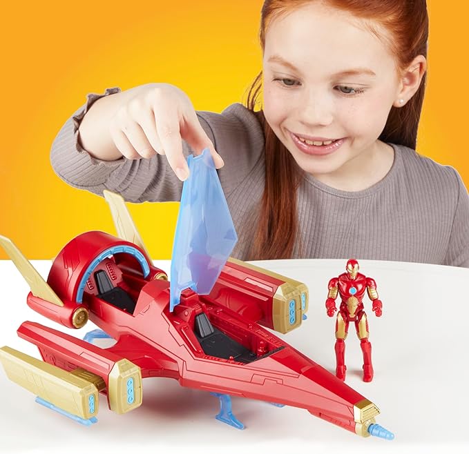 Avengers Mravel Iron Man Repulsor Blast Battle Jet Action Figure Avengers Mravel Iron Man Repulsor Blast Battle Jet Action Figure