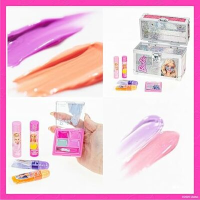 Barbie Beauty Mini Train Case Set