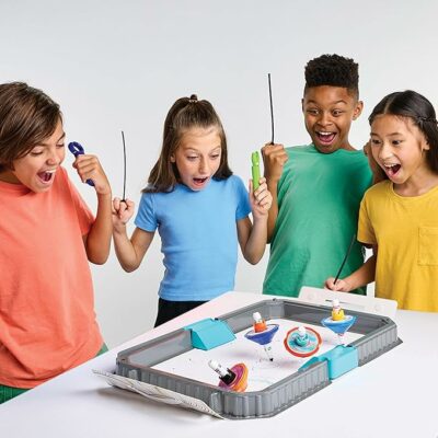 Crayola Colourwhirls Battle Arena Art Game DIY Gyro Spin Art Toy