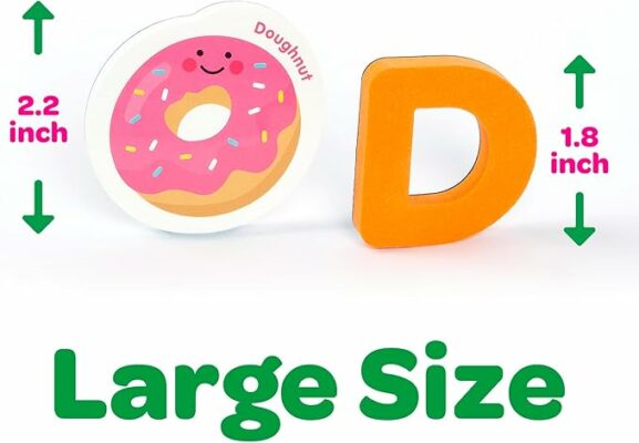 Crayola ABC Matching Magnet Set Foodie Garden
