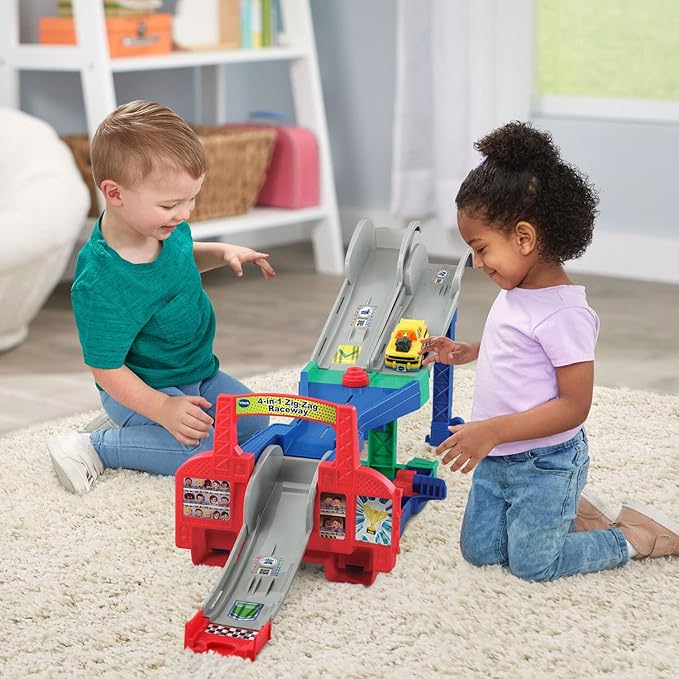 VTech Go! Go! Smart Wheels 4 in 1 Zig-Zag Raceway VTech Go! Go! Smart Wheels 4 in 1 Zig-Zag Raceway