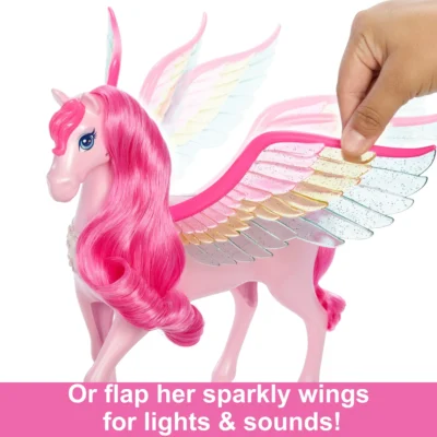 Barbie A Touch of Magic Pink Pegasus with Puppy