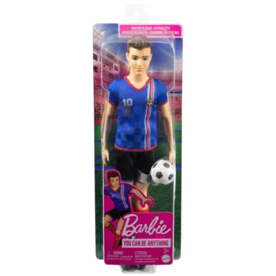 Barbie Ken Soccer Doll Cropped Hair