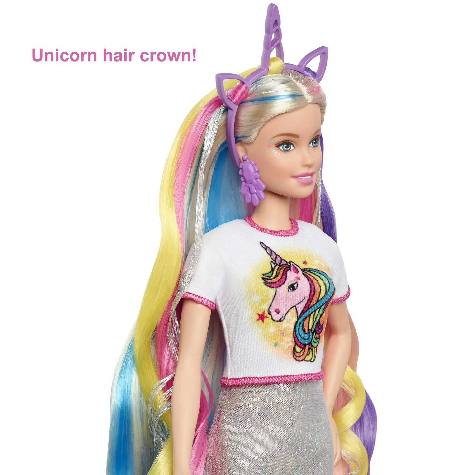 Barbie Fantasy Hair Fashion Doll with Colorful Blonde Hair Barbie Fantasy Hair Fashion Doll with Colorful Blonde Hair