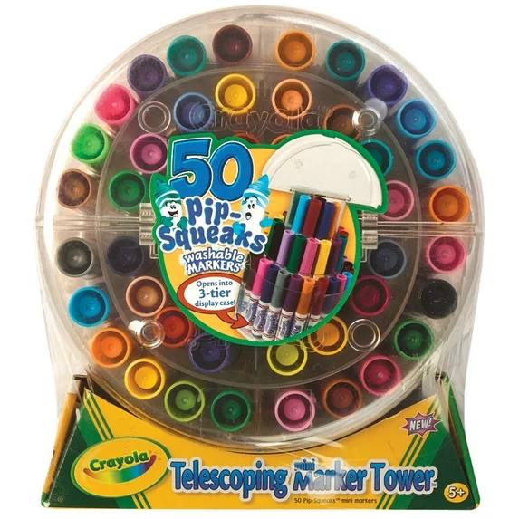 Crayola Pip Squeaks Marker Tower Assorted Colors Crayola Pip Squeaks Marker Tower Assorted Colors